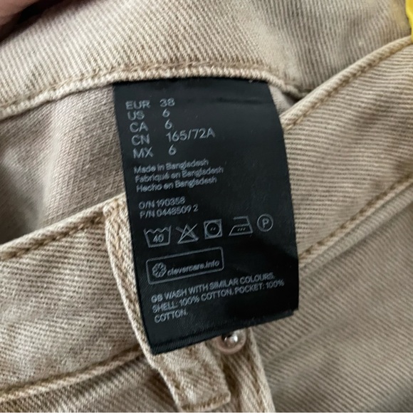 H&M Pants US Size 6 Beige - Picture 2 of 5